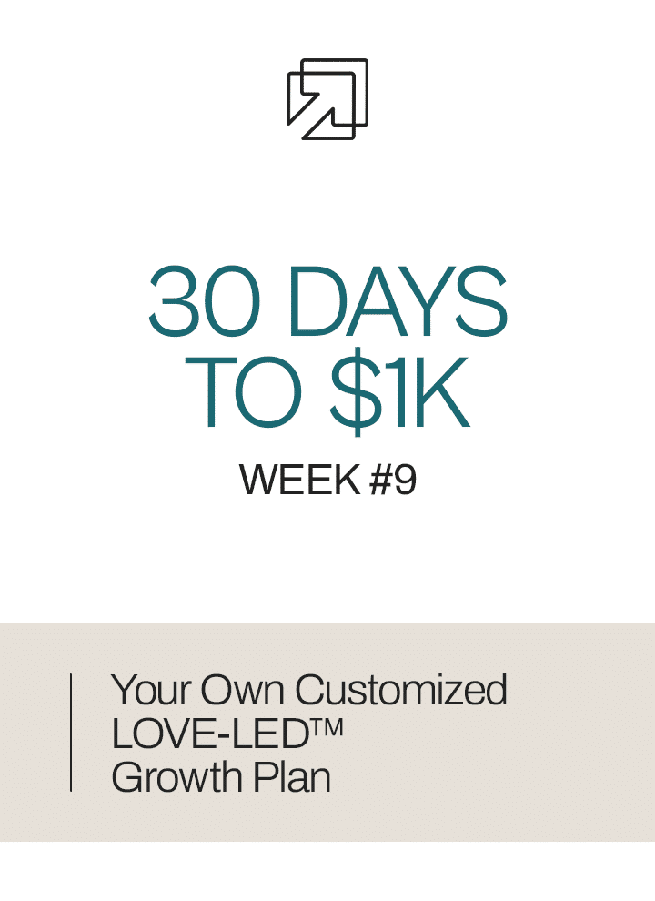 30 Days to $1k Sales Plan Calculator